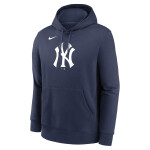Nike Pánská mikina New York Yankees MLB Logo Club Fleece Hoodie Velikost: XL