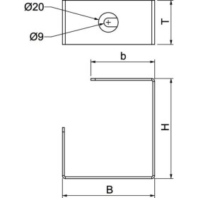OBO Bettermann 7218150 držák na strop 10 ks