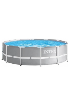 Intex Bazén Frame Pool Set Prism Rondo Ø 457 x 122 cm s kartušovou filtrací