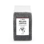 Černá čočka Beluga - GymBeam (500 g) (105163-1-500g)