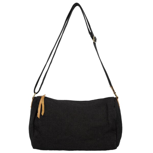 Trendy dámská crossbody kabelka Amida, černá