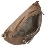 Trendy dámská koženková ledvinka Pentti, khaki