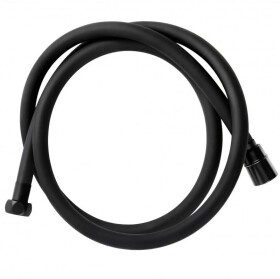 Erga Snake, hladká sprchová hadice 150 cm, Anti-Twist, černá matná, ERG-YKA-BP.SNAKE-BLK