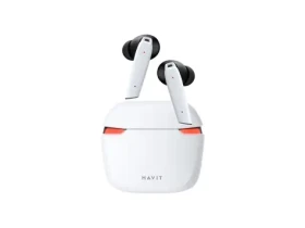 Havit TWS TW929 PRO bílá / Bezdrátová sluchátka do uší s mikrofonem / BT 5.0 (HV-TW929PW)