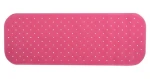 MSV CLASS Premium protiskluzová podložka do vany růžová / SBS kaučuk / 36 x 97 cm