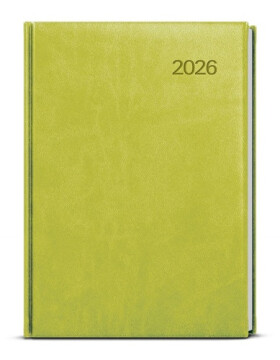 Denní diář 2026 David Vivella A5 zelená
