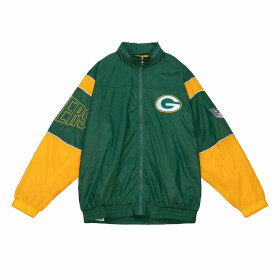 Mitchell & Ness Pánská bunda Green Bay Packers NFL Authentic Sideline Jacket Velikost: L