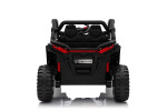 Mamido Elektrické autíčko Buggy UTV KCK 4x4 bílé 24V | 800W | 50 kg | EVA | LED | 2,4Ghz | ECO kůže