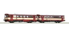 Roco 7700022 Dieselový motorový vůz 810 328-5 s přípojným vozem Btax ČD