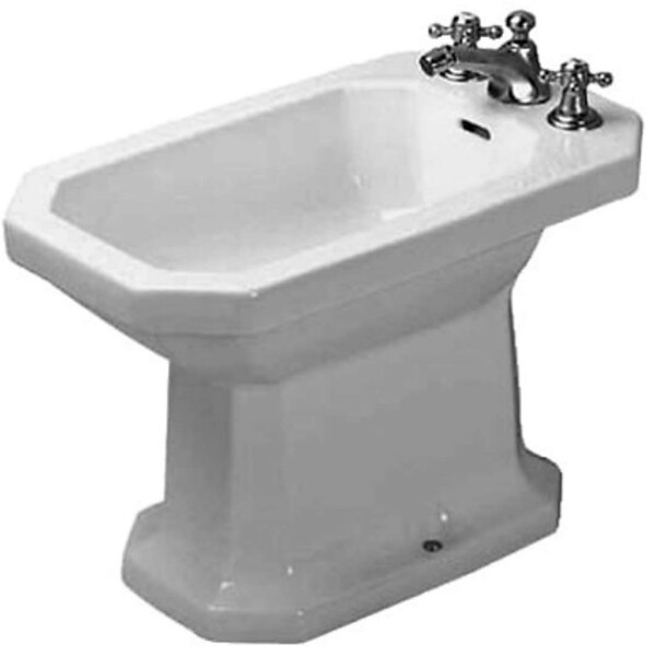 DURAVIT - 1930 Stojící bidet, 355x600 mm, WonderGliss, bílá 0267100000