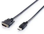 Equip / Redukce DisplayPort/DVI-D / 1920x1200 / 2 m / černá (119336)