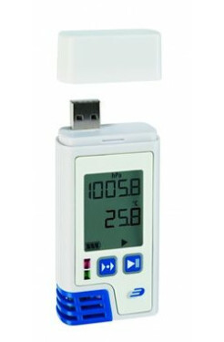 TFA 31.1059.02 - LOG220 USB Datalogger s displejem pro měření teploty vlhkosti a tlaku s PDF výstupem (TFA31.1059.02)