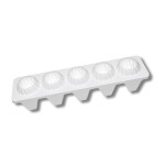 Silikonová forma na pečení/na mražené dezerty Cesil Ruská kupole 6 cm (na 5 ks) 6,5 cm