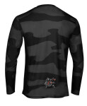 Pánský cyklistický dres Etape ROCKY, černá/červená (elastický materiál, velikost XXL)