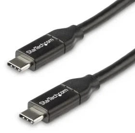 StarTech černá / Kabel USB-C / Power Delivery 5A / 0,5 m (USB2C5C50CM)
