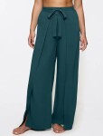 Dámské plážové kalhoty Beach MyWear Pareo Trousers 01 - Triumph tmavě zelená (00EN) 0038