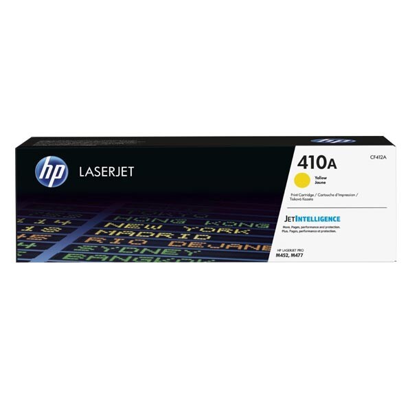 Hewlett-Packard HP CF412A, žlutý (HP 410A) - originální toner