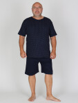 EVONA a.s. Pánské krátké pyžamo P BIGGER 506 - P BIGGER 506 3XL