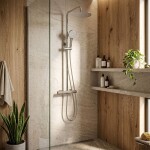 REA - Sprchová sada bez výtoku s termostatem Lungo Chrome REA-P6735
