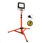 LED reflektor s vysokým stojanem 100W 9000lm kabel se zástrčkou Solight