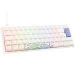 Ducky One 2 Pro Mini Cherry MX-Brown bílá / herní klávesnice / podsvícená / drátová USB-C / DE (DKON2061ST-BDEPDWWT2)