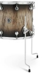 DWe 5-Piece Candy Black Burst Over Curly Maple Exotic Kit