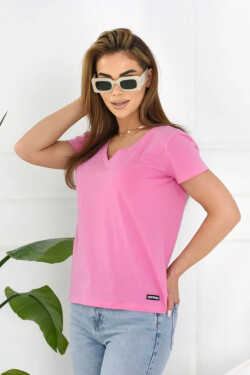 Dámská halenka s krátkým rukávem BARBIE PINK 36