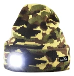 Cattara Čepice ARMY s LED svítilnou USB nabíjení / 4x45lm LED / 250 mA (14020)