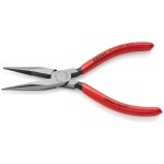 Knipex 38 91 200 pro elektroniku a jemnou mechaniku ploché jehlové kleště 45° zahnuté vanadová elektrikářská ocel 200 mm