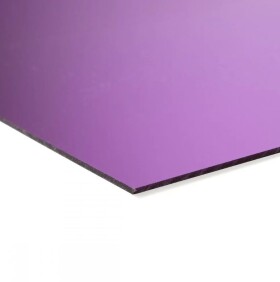Akryl pro laserové zpracování 300 x 200 x 2 mm - Fialový