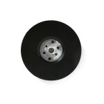 Unašeč brusného fíbrového papíru, hladký, 125 mm, závit M14