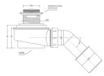 Aquatek - Volně stojící akrylátová vana DAKOTA 170x80 DAKOTA1700