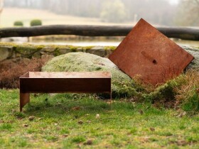 Zahradní cortenové ohniště – Strato