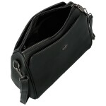 Módní dámská koženková crossbody kabelka Coveri Leanne, černá