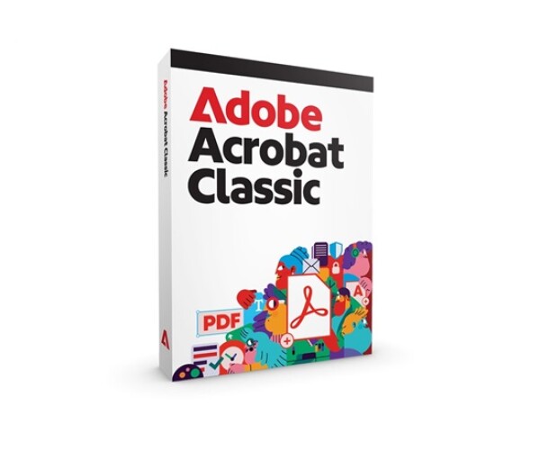Acrobat Pro 2024 (Classic) CZ Commercial Term License RET Box (Set up as 36 month)