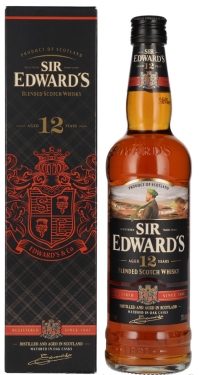 Sir Edward's Blended Scotch Whisky 12y 40% 0,7 l (karton)