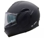 Překlápěcí helma Xrc Fronter black matt - S / černá