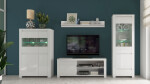 ARTEN (NANO Systems s.r.o.) Komoda LINGO-2D3S (Bílý lesk) KOMODA-LINGO-2D3S