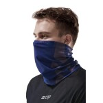 CEP Logo Bandana blue grey - Běžecký multifunkční nákrčník CEP - modrá / šedá