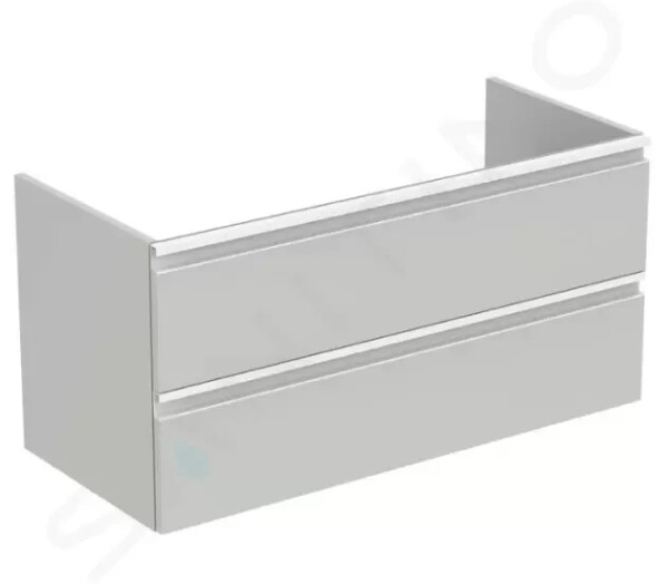 IDEAL STANDARD - Tesi Umyvadlová skříňka 1000x440x490 mm, lesklá světle šedá T0052PH