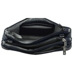 Stylová dámská koženková crossbody kabelka MaxFly Gimalli, tmavě modrá