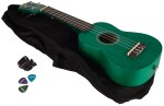 Cascha HH 3972 Soprano Ukulele Bundle Green