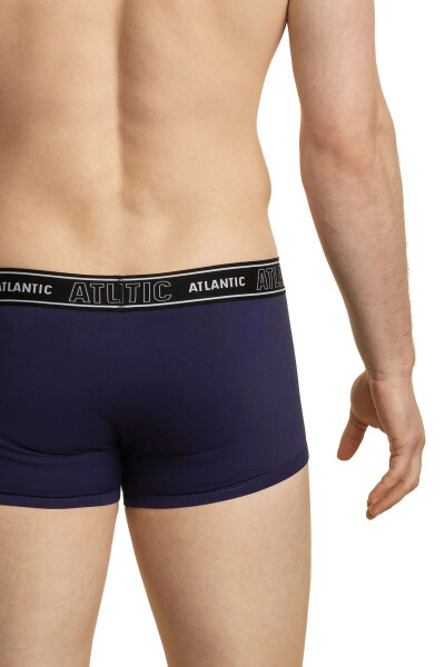 Pánské boxerky 1191 dark blue Atlantic tmavě modrá