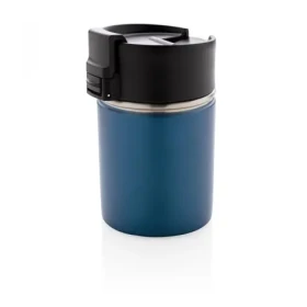 XD Design Bogota Keramický termohrnek 220 ml modrá / 0.22 L / keramika a nerez (P432.245)
