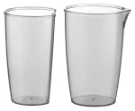 Sencor SSXD 0004 / Náhradní sada nádob / Pro odšťavňovač SSJ 8050SS / Nádoba na šťávu 800 ml / Nádoba na dužinu 600 ml (8590669380336)