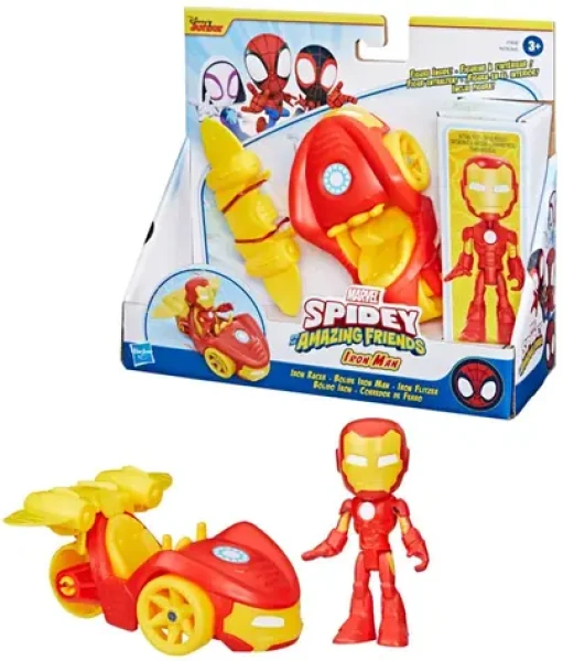 Hasbro Spider-Man Spidey a jeho úžasní přátelé Základní vozidlo Iron Man