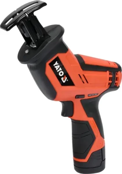 YATO Aku pila ocaska 12V / Pila ocaska / 0-3000 ot/min / Li-ion 2Ah / vč. nabíječky a plátků (YT-82904)