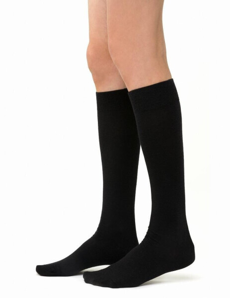Podkolenky Steven art.130 Merino dámské 35-40 černá 35-37