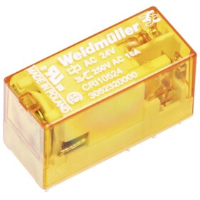 Weidmüller CRI20730 Miniaturní průmyslové relé, 230 V/AC, 8 A, 2 přepínací kontakty, 10 ks