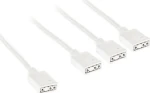 Kolink ARGB rozbočovací kabel 1-3 bílá / Rozbočovací kabel / ARGB 3-pin / 30 cm (PGW-AC-KOL-156)